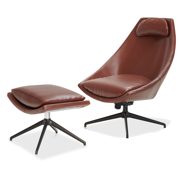 Cut Swivel Lounge Chair 910_PLG